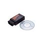 ELM327 v1.5 Bluetooth Interface OBD2 OBDII OBD-2 diagnostic tool Auto Scanner Adapter (Automotive)