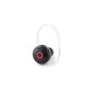 Bluetooth Wireless Mini Rechargeable Stereo Earphones Mono-Ear Headphones Handsfree Headset with Microphone and Noise Canceling System For iPhone 6 6 Plus 5 5S 5C 4 4S, iPad Air 2 3 4, iPod, Samsung Galaxy S4 S5 S2 S3, Note 2 March HTC One M7 M8 Smart Phones and Tablet PCs Portable All Bluetooth Devices (Black) (Electronics)