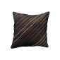 Catherine Lansfield Simplicity Chocolate Cushion cover 60 x 60 cm (Kitchen)
