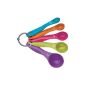 Kitchen Craft Colourworks Set of 5 measuring spoons (kitchen)