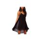 DJT Sling Strap Mini Dress Club Cocktail Evening Dress-Creux De Dos dress sleeveless dress Woman (Clothing)