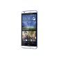 820 Smartphone HTC Desire unlocked 4G (Screen: 5.5 inches - 16 GB - SIM Single - Android 4.4 KitKat) White / Blue (Electronics)