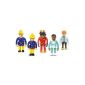 Born to Play FS022 - Born to Play - Feuerwehrman Sam - Set with 5 moving figures (toys)