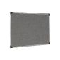 5 Star Premier Wall with bracket and aluminum frame 900x600mm gray (Office supplies & stationery)