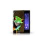 Hull Stuff4 / Case for Sony Xperia E3 / Frog Design / Wildlife Collection (Wireless Phone Accessory)
