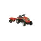 Smoby - Outdoor - Turbo Red Tractor injection 2002 - Grand Ã trailer model - 033 335 (Toy)