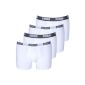 PUMA Men's Basic Short Boxer Boxer briefs Pack of 4 in many colors (Misc.)
