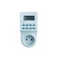 IDK DGTFE-2C Digital Programmer 24/7 days White with Blue buttons (Tools & Accessories)