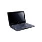 Acer Aspire One D270 25.7 cm (10.1 inch, matt) Netbook (Intel Atom N2600, 1.6GHz, 1GB RAM, 320GB HDD, Intel GMA 3600, Win 7 Starter) Black (Personal Computers)