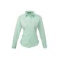 Premier Ladies poplin blouse / work shirt, long sleeved (Textiles)
