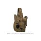 MFH TACTICAL HOLSTER MOLLE COYOTE SHOOTING AIRSOFT PISTOL HOLSTER