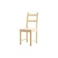 IKEA IVAR chair wood chair Kitchen chair made of solid pine