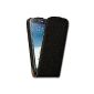 OneFlow PREMIUM - Flip Case - Samsung Galaxy Note 2 (N7100 / N7105 LTE) - Black (Electronics)