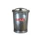 Dustbin galvanized steel SULO SME Retrodesign trash trash NEUWARE (22319 - SULO SME 35 sheet steel) (household goods)