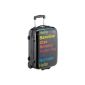 Saxoline suitcase Hello, 55 cm, 53 liters, print, 1207C0.49.06 (Luggage)
