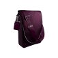Be.ez LE Vertigo 100560 Plum Shoulder Bag for MacBook Pro and Laptops up to 15 