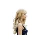 Songmics New Wig Woman Blond Long Wavy 53cm WFS107 (Health and Beauty)