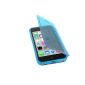 Cover shell Case for iPhone 5c silicone gel + film (Electronics)