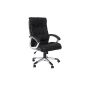Songmics office chair executive chair sports seat Office swivel chair PU leather Black OBG15B