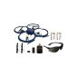 UDI U818A - RC UFO with extra battery and Camera - 3D Quadrocopter - drone, 2.4 GHz (Toys)