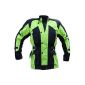 CJ-1019 Thermo-motorcycle jacket highly visible - Waterproof & ventilated - protectors (Textiles)