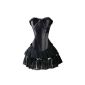 Dames beautiful black corset with a dress by Aimerfeel Lingerie, S-4XL (Clothing)