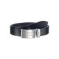 GARDEUR leather belt with automatic buckle Black 49665-099 (Textiles)