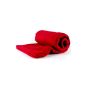 Luxury fleece blanket Color: Red, Maxi Size: 140 x 190 cm quality 220 g / m² of Betz