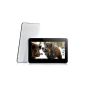 Mr3C A2010 - Tablet PC Android 4.2 Jelly Bean 10.1 Inches Capacitive - Dual-core (Double hearts) - Dual Camera - 1 GB of RAM and 8GB of internal memory - 1.5GHZ (White)