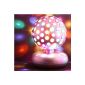 DISCO LAMP - multicolored disco ball rotates 360 ° - Diameter 30cm