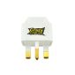 Universal Power Adapter CrazyCable®: France / Europe / USA to United Kingdom etc.  (Electronic devices)