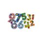 Vilac - 2465 - Wooden Toys - Puzzles boxed numbers (45 pieces) (Toy)