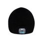 August EPA20 - Bluetooth Cap - Winter Beanie with Bluetooth stereo headphone, microphone, speakerphone and built-in battery - Compatible with smartphones, mobile phones, tablets, iPhone, iPad, Laptops (Black) (Electronics)