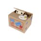 Free fishing - Electronic Moneybox cat in the basket (Baby Product)