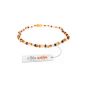 33-34 cm Baby Baltic amber necklace Natural amber necklace Kinderkette tooth necklace genuine amber necklace multicolor polished CHPS (jewelry)