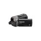 Panasonic SDR-T50EG-K Camcorder (SD Card Slots, 78-fold optisher Zoom, 6.9 cm display, image stabilization, USB 2.0) (Electronics)