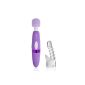 Deluxe Lumunu Magic Wand Massager with clitoral stimulator attachment & Power vibrator, battery technology (Personal Care)