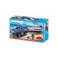 PLAYMOBIL 5187 - Police Truck with Speed ​​Boat (Toys)
