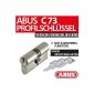 Abus C73 profile cylinder N + G keyed different, length: 30/55