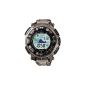 Casio - PRW-2500T-7E - Pro-Trek - Men's Watch - Automatic Digital - LCD Dial - Bracelet Titanium Grey (Watch)