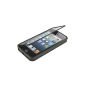 Kwmobile robust comprehensive protection shell élasthomère Apple iPhone 5 / 5S transparent Black (Wireless Phone Accessory)