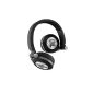 JBL E40 BT Wireless Bluetooth On-Ear Stereo Headphones with Rechargeable super soft ear pads, in-line remote / microphone control and ShareMe technology Compatible with Apple iOS and Android devices - Black (Electronics)