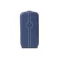 Façonnable FACOSELGS3B Flap Leather Case for Samsung Galaxy S3 Blue (Accessory)
