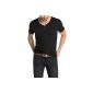 ESPRIT Men's T-Shirt Henley - Regular Fit, Monochrome (Textiles)