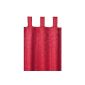 Loop scarf - curtain curtain Dekoschal Pasha 140 x 240 cm - Wine Red (Kitchen)