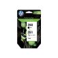 HP SD412EE 350/351 Ink Cartridge black and tri-color Black: 200 pages, Color: 170 pages 2-pack (Office supplies & stationery)