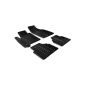 Rubber mats for Opel Meriva A from 2003 to 4/2010