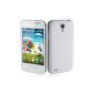 White Unlocked Android 2.3 Smartphone S4mini Spreadtrum SC6820 Quad Core Dual Cameras FM 4.0''Écran TFT (Electronics)
