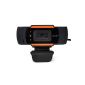 HAVIT® HV-N5086 HD 720p Webcam integrated microphone Skype compatible / MSN / Facebook (Black and Orange) (Personal Computers)
