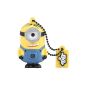Tribe FD021408 Universal Me Minion Despicable Pendrive 8GB Fancy Figurine USB 2.0 Flash Drive Memory Stick Storage Solutions, Keychains, Stuart, Yellow (Accessory)